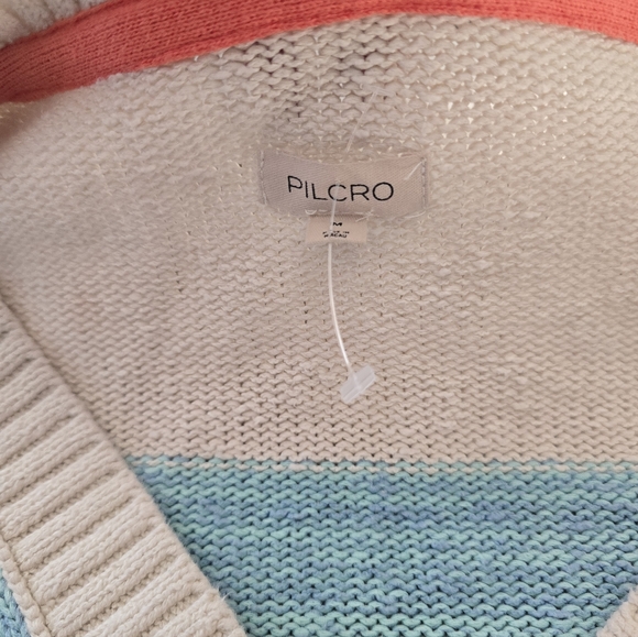 NWOT Pilcro by Anthropologie Icon Graphic Cardigan Sweater - Picture 15 of 15